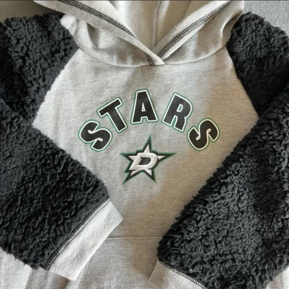 NHL Dallas Stars Boys' Goal Scorer Colorblock Hoodie – 3T - Picture 4 of 5